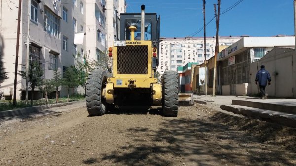 Sumqayıtda 25 saylı marşrut xətti bərpa olunur - FOTO