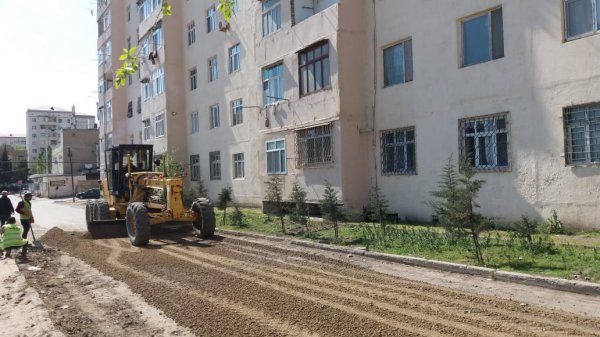 Sumqayıtda 25 saylı marşrut xətti bərpa olunur - FOTO