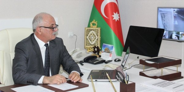 Sumqayıtda rəis növbəti onlayn müşavirə keçirdi - FOTO