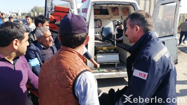 Sumqayıtda "SOCAR"a məxsus mikroavtobus "KamAZla toqquşdu: yaralılar var (VİDEO+FOTO)