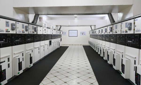 Prezident “Tərtər” elektrik yarımstansiyasında açılışda -FOTO