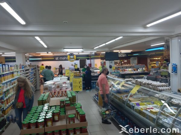 Sumqayıt marketləri bu gün... - FOTOLAR