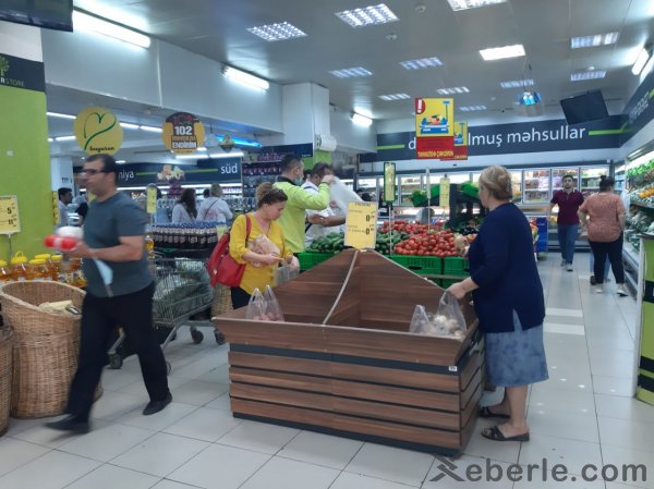 Sumqayıt marketləri bu gün... - FOTOLAR