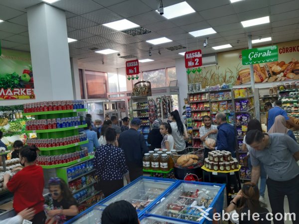 Sumqayıt marketləri bu gün... - FOTOLAR