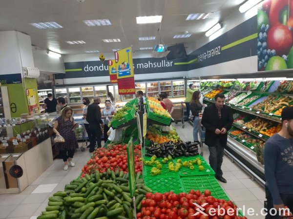 Sumqayıt marketləri bu gün... - FOTOLAR