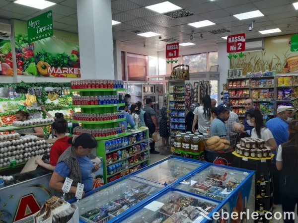 Sumqayıt marketləri bu gün... - FOTOLAR