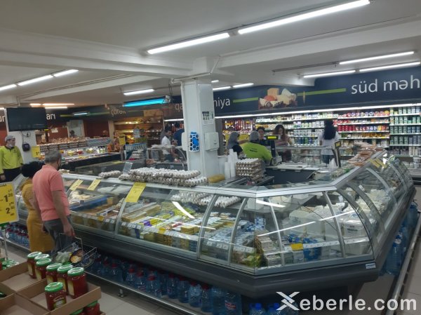 Sumqayıt marketləri bu gün... - FOTOLAR