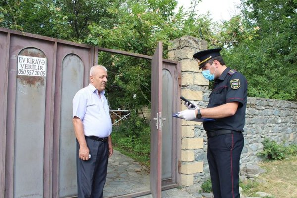 Qanunsuz yollarla Bakıdan Qəbələyə gələn şəxslər cəzalandırılıblar  - FOTO