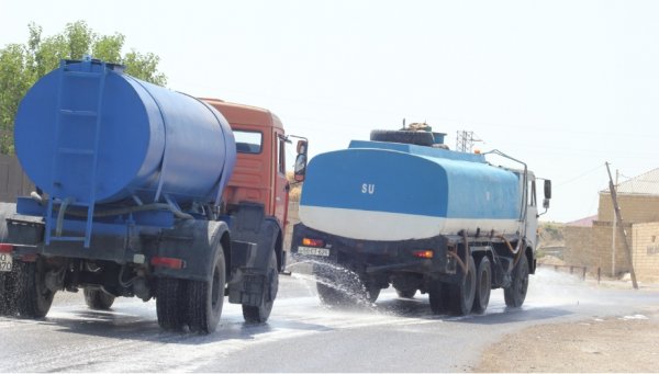 Sumqayıtda dezinfeksiya işləri davam edir – FOTOLAR