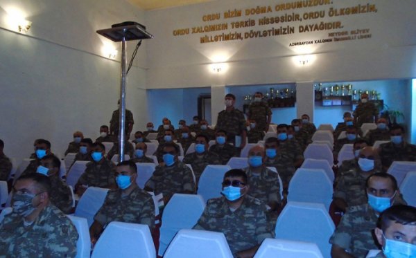 Ön xətt bölmələrinin döyüş hazırlığı yoxlanıldı - FOTO