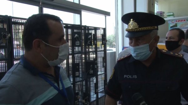 Sumqayıtda maska taxmayanlara qarşı reydlər keçirildi - FOTOLAR 