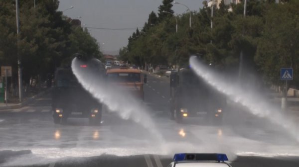 Sumqayıtda maska taxmayanlara qarşı reydlər keçirildi - FOTOLAR 