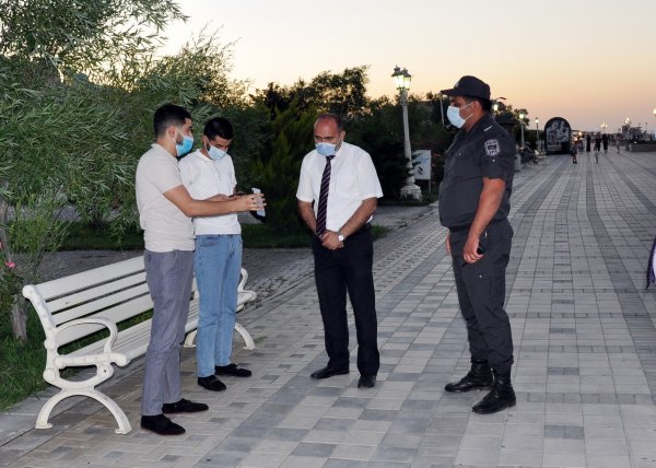 Sumqayıtda mobil qruplar tərəfindən reydlər davam edir – FOTOLAR