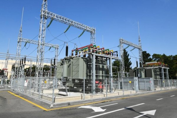 İlham Əliyev “8-ci km” yarımstansiyasının açılışında iştirak etdi - FOTOLAR