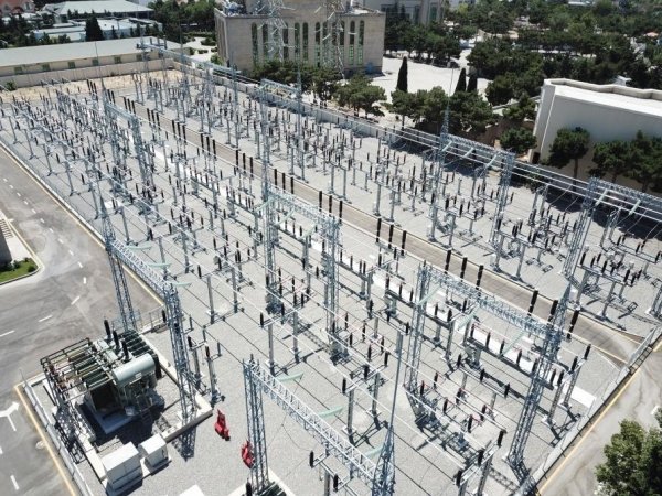 İlham Əliyev “8-ci km” yarımstansiyasının açılışında iştirak etdi - FOTOLAR