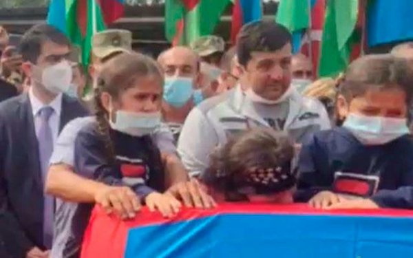 Şəhid Vüqar Sadıqov dəfn edildi - FOTO