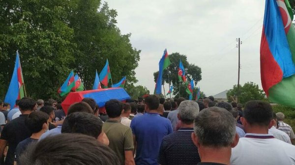 Şəhid Vüqar Sadıqov dəfn edildi - FOTO