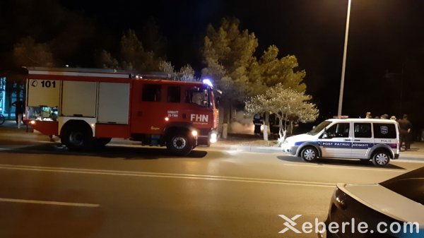 Sumqayıtda "Kimyaçı" sarayı yaxınlığında yanğın - VİDEO (FOTO)