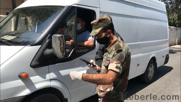 Sumqayıtın bu qəsəbəsində xüsusi karantin rejiminə necə riayət olunur? -VİDEO + FOTO