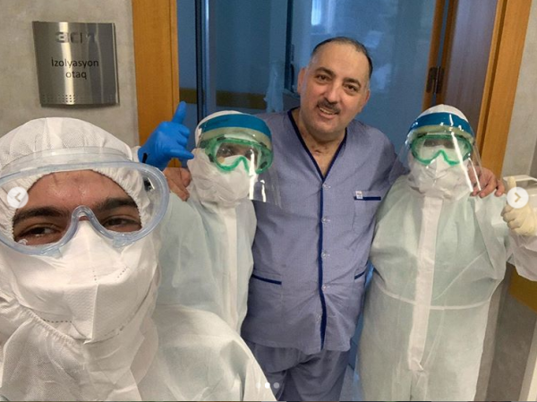 Bəhram Bağırzadə ilk dəfə klinikadan FOTO paylaşıb xəstəliyindən YAZDI