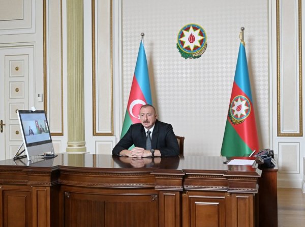 İlham Əliyev yeni Təhsil nazirini videoformatda qəbul etdi - FOTO (YENİLƏNİB)