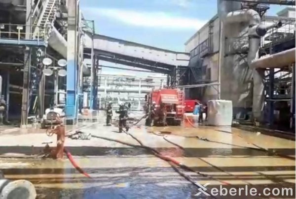 Sumqayıtda zavoddakı hadisədən EKSKLÜZİV FOTOLAR
