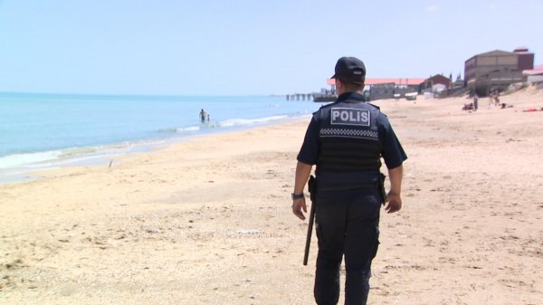 Sumqayıt polisi çimərliklərdə reyd keçirib - FOTOLAR