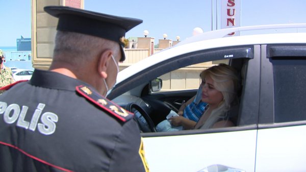 Sumqayıt polisi çimərliklərdə reyd keçirib - FOTOLAR