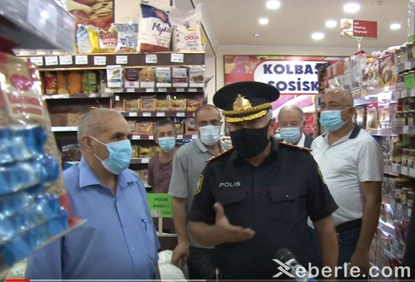 Sumqayıtda "Fəxri market" karantin qaydalarını kobud şəkildə pozur - VİDEO (FOTO)