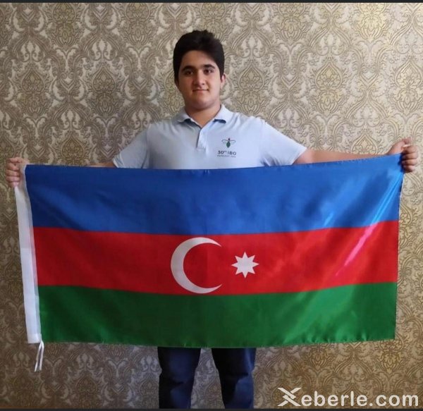 Sumqayıt təhsilinin daha bir uğuru: məktəblimiz dünya olimpiadasında qızıl medal qazandı -FOTO