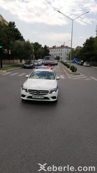 Sumqayıtda yollar yenidən yuyulur -VİDEO (FOTOLAR)