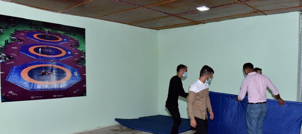 Azad Rəhimov, Zakir Fərəcov və Hicran Hüseynova Corat idman klubunda -FOTOLAR
