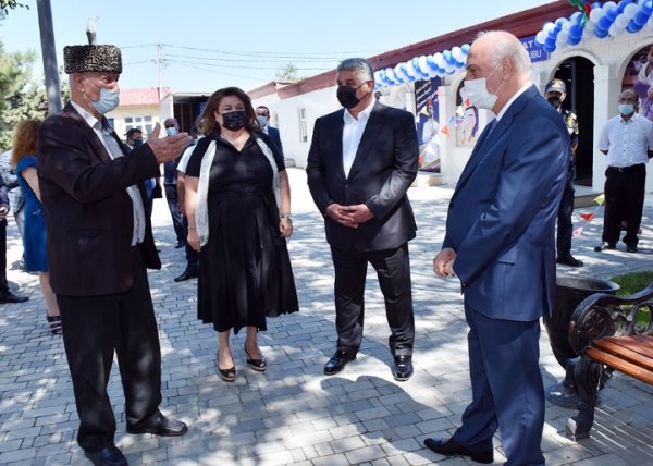Azad Rəhimov, Zakir Fərəcov və Hicran Hüseynova Corat idman klubunda -FOTOLAR