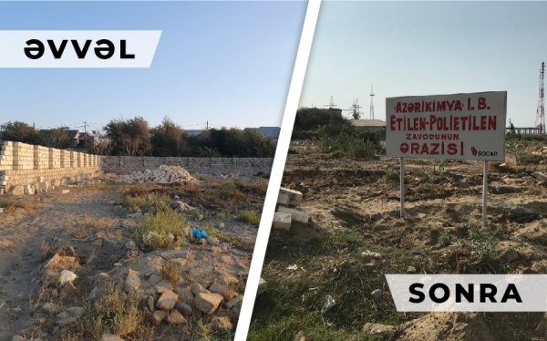 Heydərov Sumqayıtda zavod ərazisini zəbt etmək istədi -FOTO