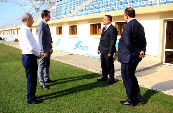 Müşfiq Məmmədli "Sumqayıt"ın prezidenti ilə görüşüb -FOTO