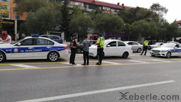 Sumqayıtda vaxtı keçmiş cərimələri ödəməyən sürücülərə qarşı  reyd keçirilib - FOTOLAR