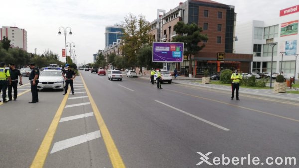 Sumqayıtda vaxtı keçmiş cərimələri ödəməyən sürücülərə qarşı  reyd keçirilib - FOTOLAR