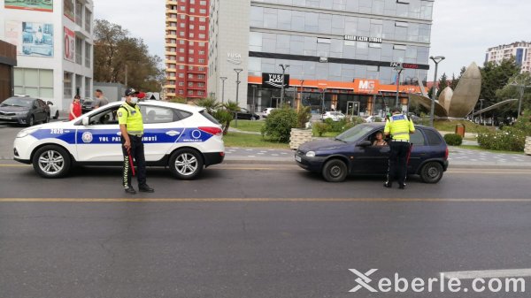 Sumqayıtda vaxtı keçmiş cərimələri ödəməyən sürücülərə qarşı  reyd keçirilib - FOTOLAR