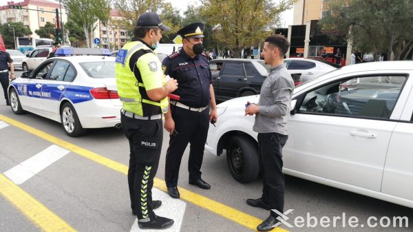 Sumqayıtda vaxtı keçmiş cərimələri ödəməyən sürücülərə qarşı  reyd keçirilib - FOTOLAR