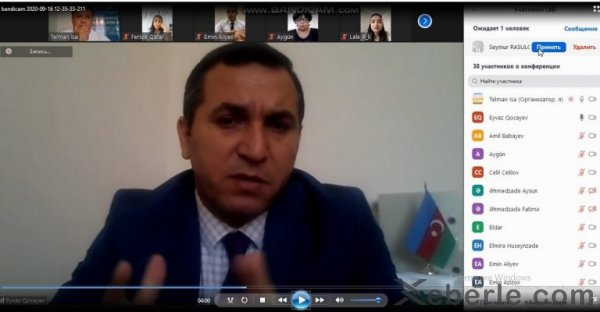 Sumqayıt üzrə sosial şəbəkələrlə bağlı onlayn müzakirə keçirilib – FOTOLAR