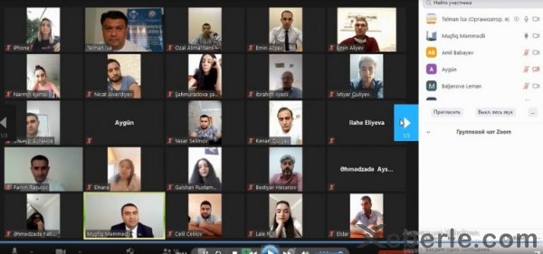 Sumqayıt üzrə sosial şəbəkələrlə bağlı onlayn müzakirə keçirilib – FOTOLAR