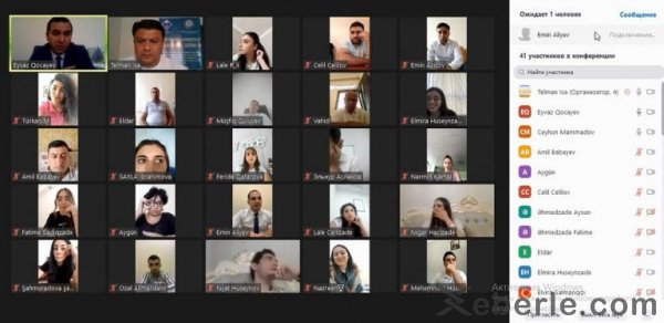 Sumqayıt üzrə sosial şəbəkələrlə bağlı onlayn müzakirə keçirilib – FOTOLAR
