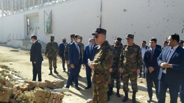 Kəmaləddin Heydərov Gəncədə - FOTO