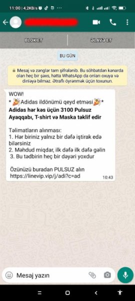 Nazirlikdən “fişinq” hücumları ilə bağlı xəbərdarlıq