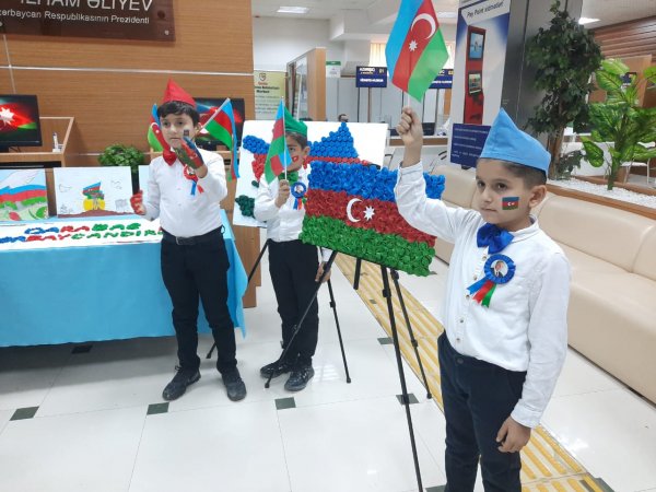 Qubadlı rayonunun ümumi təhsil müəssisələrinin "Əsgərə məktub" layihəsi davam edir