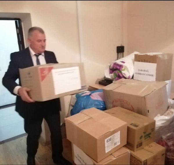 Qubadlı  təhsil işçilərinin ”Əsgərə dəstək” kampaniyası davam edir -FOTOLAR