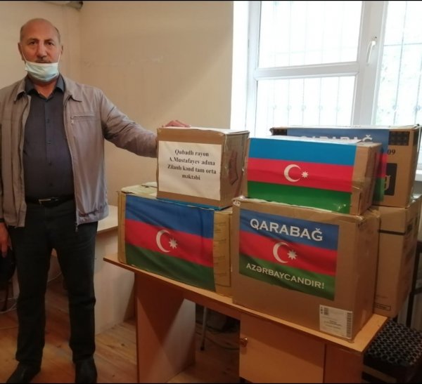 Qubadlı  təhsil işçilərinin ”Əsgərə dəstək” kampaniyası davam edir -FOTOLAR