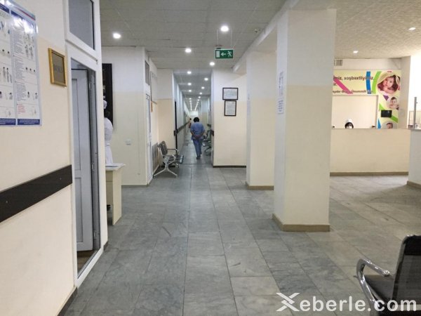 Sumqayıtda poliklinikanın baş həkimindən iddialara MÜNASİBƏT - FOTO