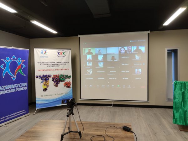 Könüllülüklə bağlı onlayn beynəlxalq panel müzakirəsi təşkil olundu -FOTOLAR
