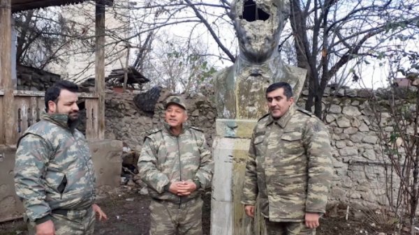 Azad edilmiş ərazilərdə şanlı qələbəmiz qeyd olundu - FOTOLAR